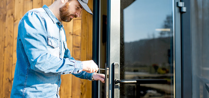 Frameless Glass Storefront Door Locks Replacement in Contra Costa Centre, CA